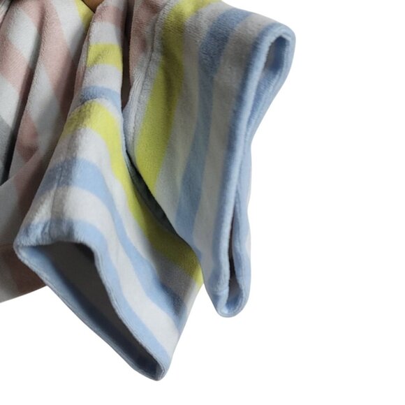 Wonder Nation Girls PJ Set Gray Pink Size 7 Medium 2 PC Koala Striped Pants READ - Picture 9 of 13